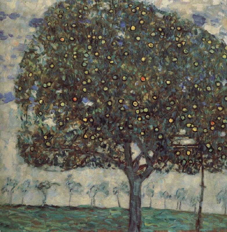 Gustav Klimt Apller tree Sweden oil painting art